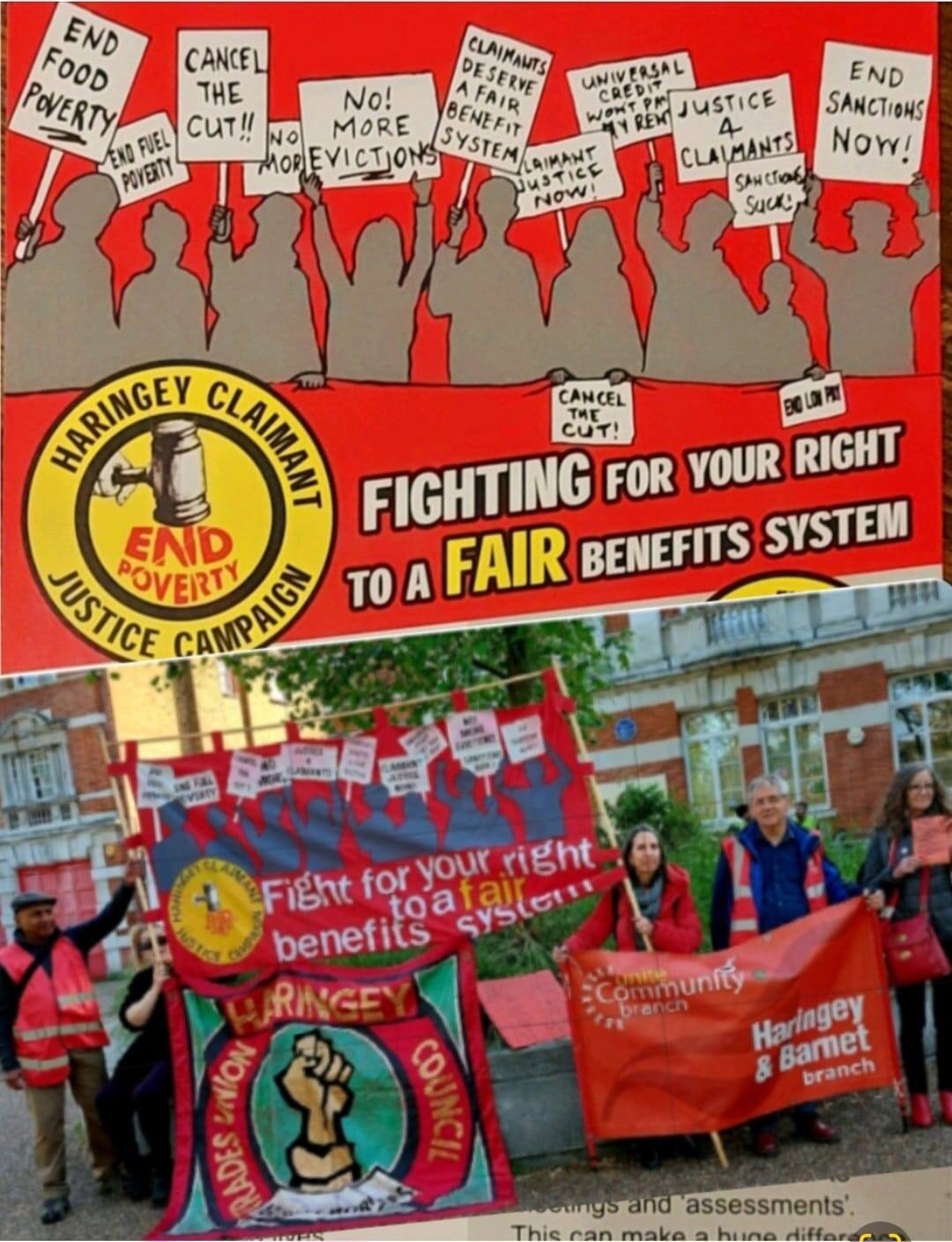 Haringey Claimant Justice Campaign — fighting for your right to a fair benefits system.